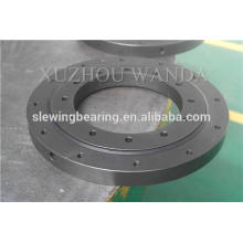 Rolling slewing ring bearing with black oxide coating